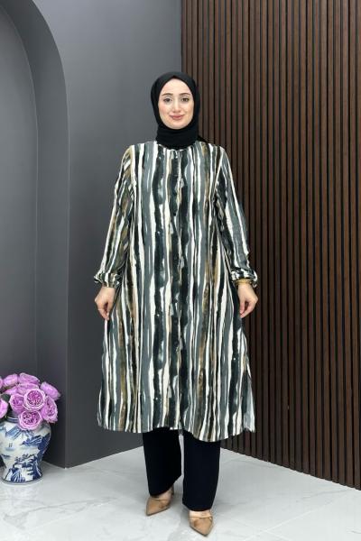 Firuze Takım - Gri  Gri