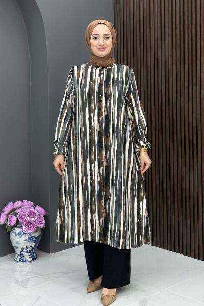 Firuze Takım - Kahve  Kahverengi