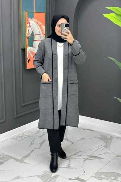 Gayem Hırka - Gri Gri