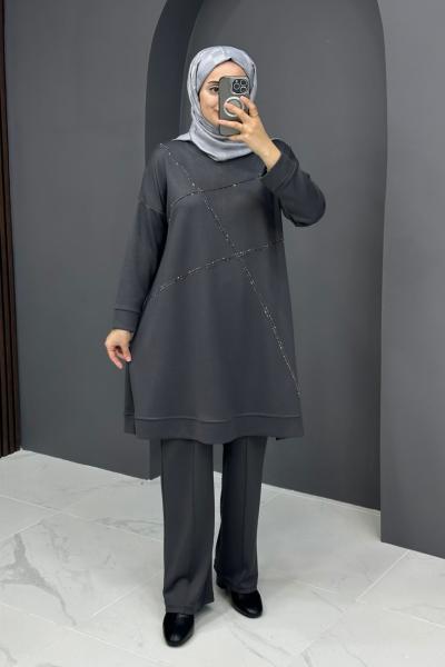 Gülce Takım - Gri  Gri