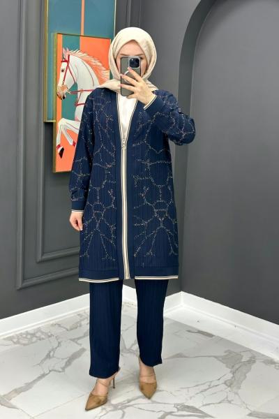 Güldem Takım - Lacivert  Lacivert