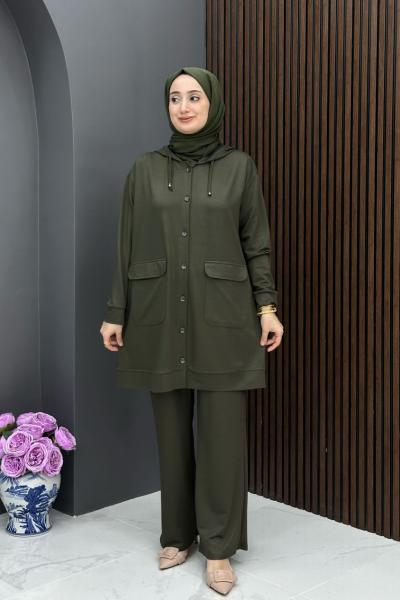 Güler Takım - Haki  Haki