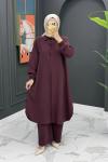 Hanife Uzun Takım - Bordo Bordo