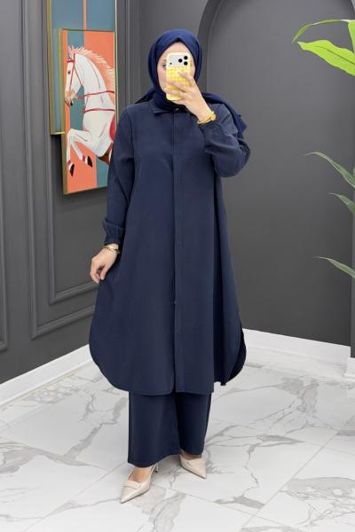 Hanife Uzun Takım - Laci Lacivert