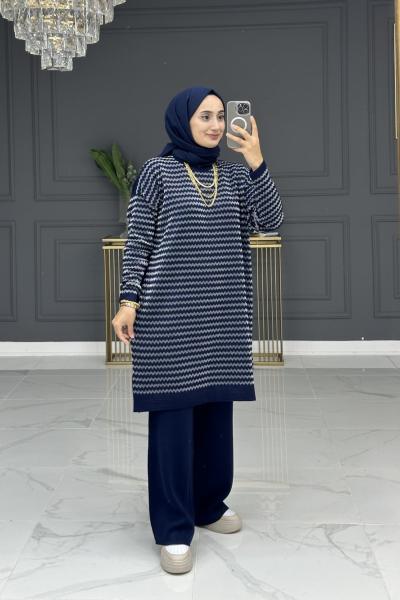 İpek Takım - Laci Lacivert