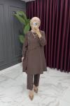 İrem Takım-Kahverengi Kahverengi