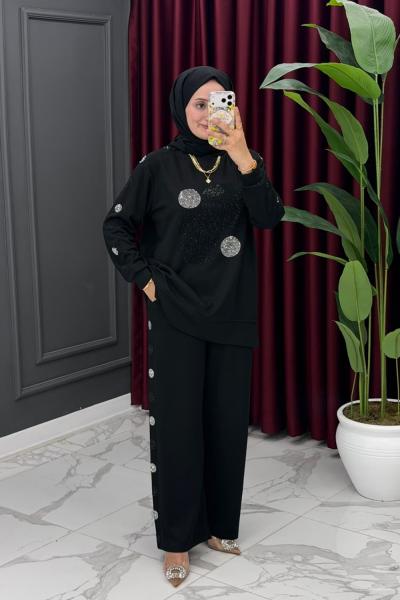Irmak Oysho Takım-Siyah Siyah