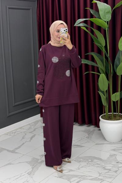 Irmak Oysho Takım-Mürdüm Mürdüm