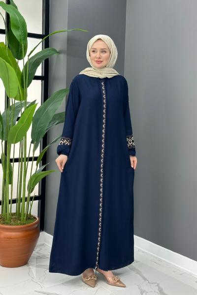 Joly Uzun Ferace - Lacivert  Lacivert