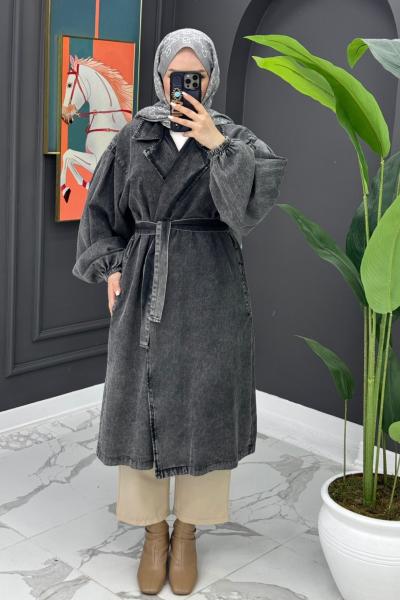 Kot Kap - Siyah  Siyah