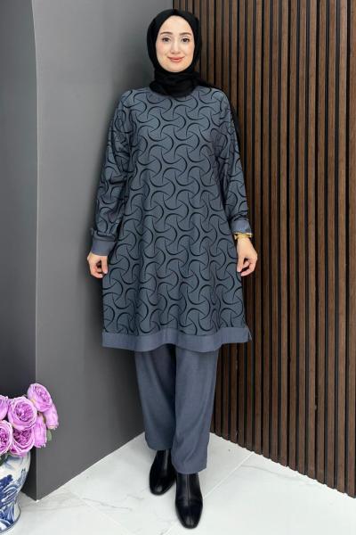 Kübra Takım - Gri Gri