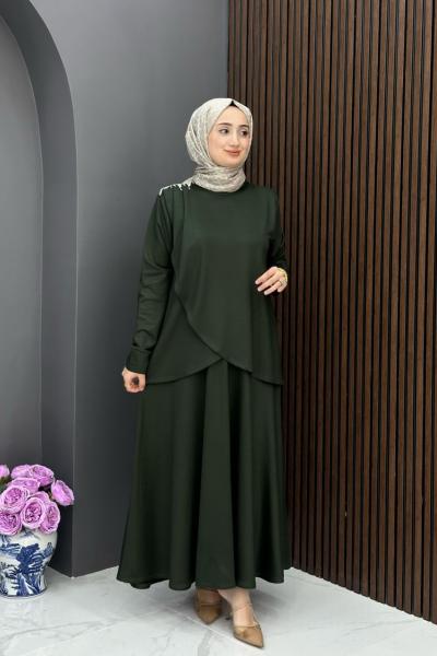 Lale Etekli Takım - Haki Haki