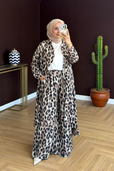 Leopar Uzun Rahat Takım Leopar