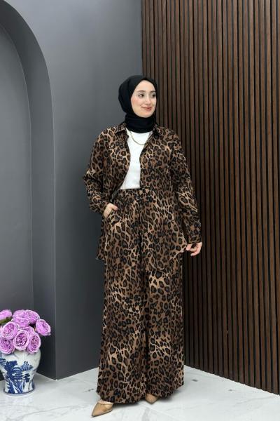Leopar Yazlık Takım - Siyah  Siyah