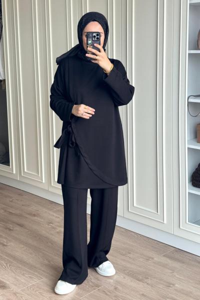 Lina Spor Takım -  Siyah  Siyah