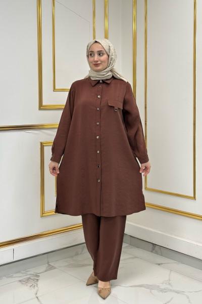 Lova Takım - Kahve  Kahverengi