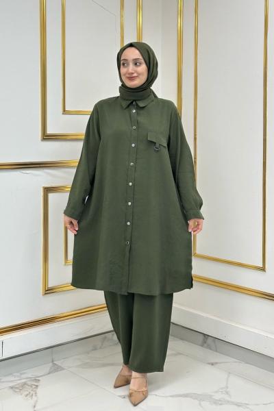 Lova Takım - Haki  Haki