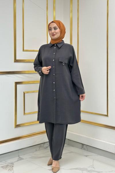 Lova Takım - Gri Gri