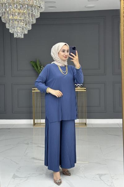 Mango takım - mavi Mavi