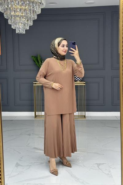 Mango takım - vizon Vizon