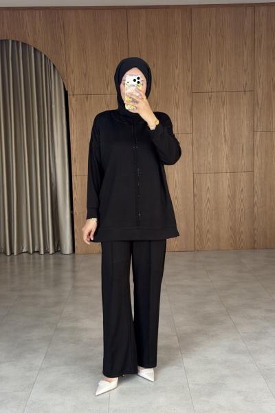 Masal Oysho Takım -Siyah Siyah