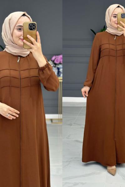 Medine Ferace - Kahve Kahverengi