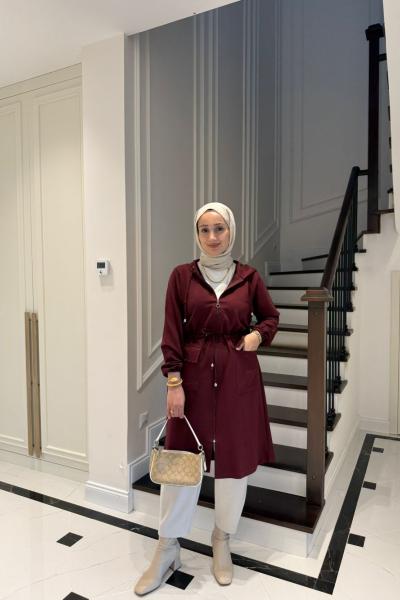 Melek Spor Kap - Bordo  Bordo