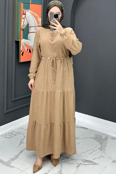 Meral Elbise - Camel  Camel