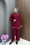 Mesude Takım- Bordo Bordo