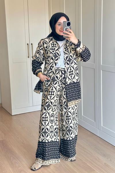 Minel Takım - Krem  Krem