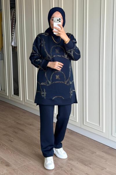 Miraç Takım - Lacivert  Lacivert