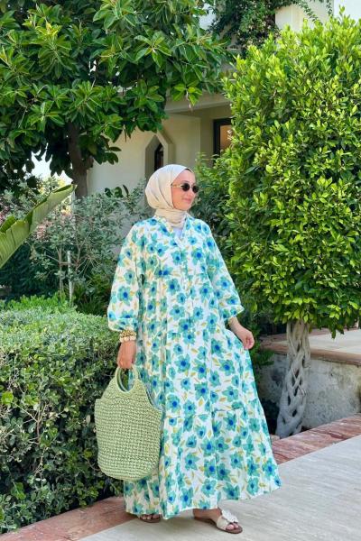 Miray Elbise - Yeşil  Yeşil