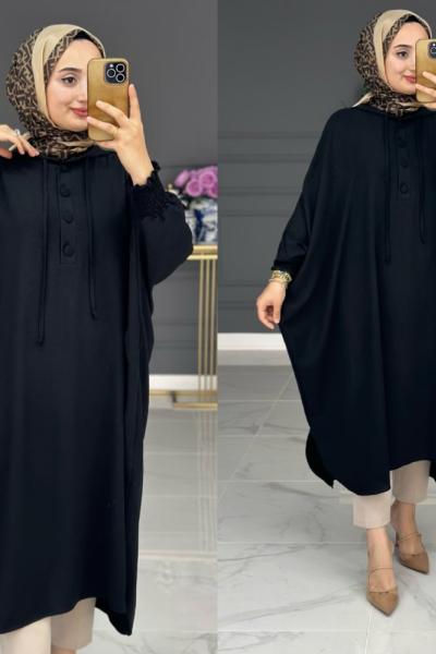 Mizgin Tunik - Siyah Siyah