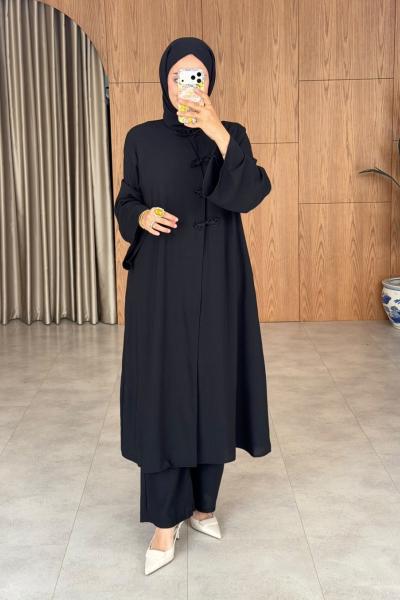 Moca Takım-Siyah Siyah