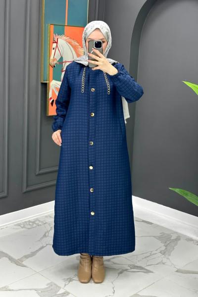 Moila Uzun Kap - Lacivert  Lacivert