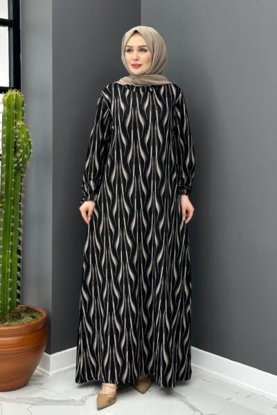 Müge Elbise - Siyah  Siyah