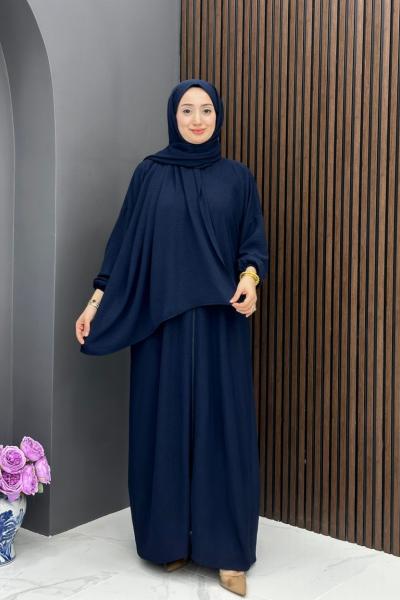 Namaz Elbisesi - Lacivert Lacivert