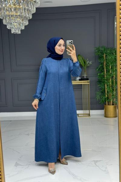 Narin ferace - lacivert Lacivert