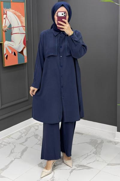 Nevra Takım - Lacivert Lacivert