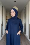 Niloş Oyhso Elbise - Laci Lacivert