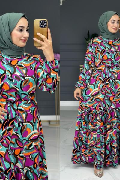 Nisvan Elbise - Orange Turuncu