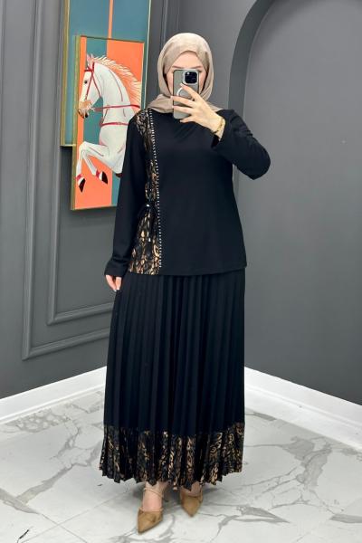 Novan Etekli Takım - Siyah  Siyah