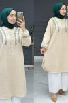 Nural Tunik- Bej Bej