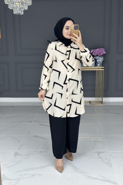 Nurgül Tunik - Bej Bej