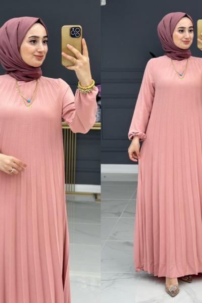 Nurten Elbise - Pembe  Pembe