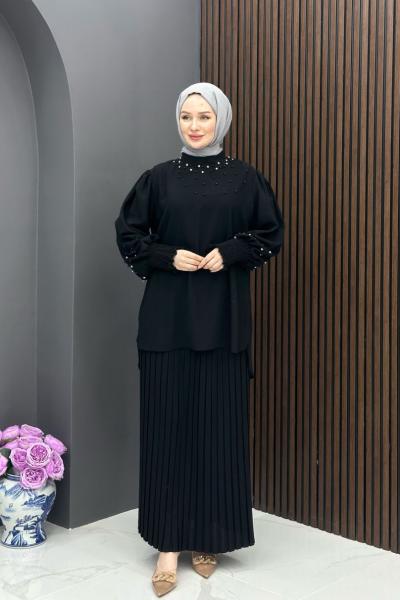 Ömür Etekli Takım - Siyah  Siyah