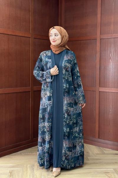 Pakize İkili Takım - Gri Gri