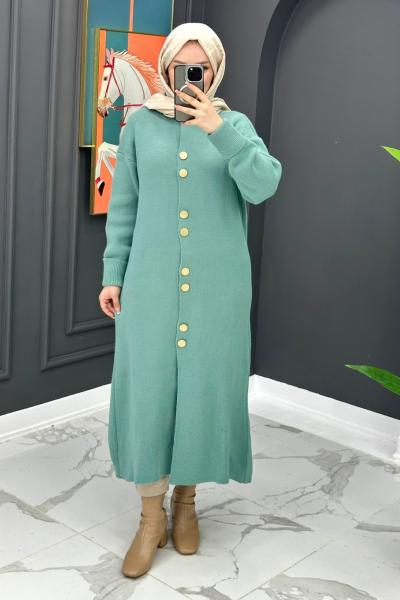 Pelin Hırka - Mint Mint Yeşili