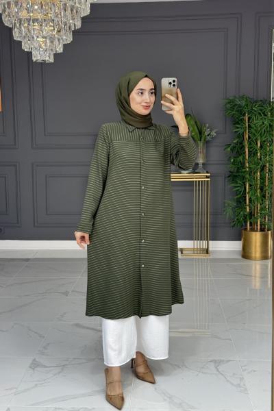 Perma tunik - haki Haki