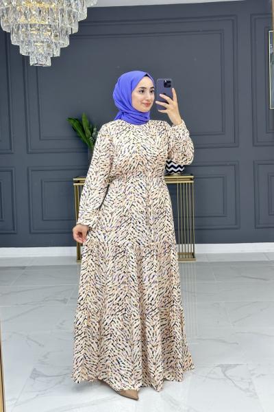 Polyanna elbise -lila Lila